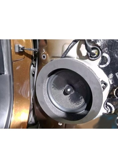 Flybuy 2 Adet Araba Ses Yalıtım Hoparlörü, 19.5x14.3cm, Ses Geçirmez Pamuk, Kendinden Yapışkanlı