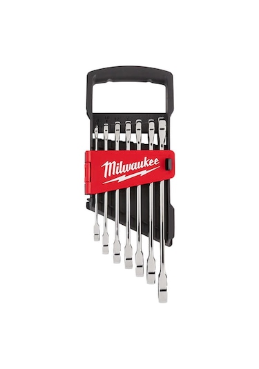Milwaukee Kombine Anahtar Seti Cırcırlı 7 Prç Max T4932464993 Mil