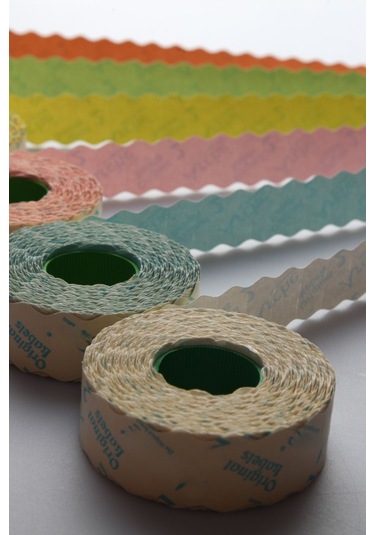 Meto Etiket Hardal Sarısı 42 Rulo 42x1500 Yg Label 4 Fiyat Etiketi Tabanca Etiketi 1