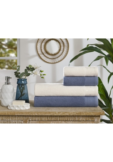 Özdilek Point Havlu Seti 480028 Indigo