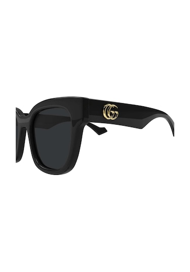 Gucci Gg0998s 001 52 Kadın Güneş Gözlüğü Siyah