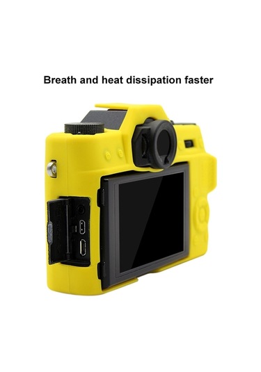 Puluz Soft Silicone Protective Case For Fujıfılm X-t20 Yellow