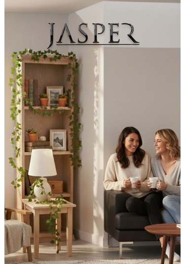 Jasper Dekoratif Yapay Sarmaşık 2.30 Metre Yeşil Yapraklı Yapay Sarmaşık Dekorasyon