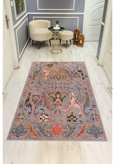 Modern Sisal Serisi Dijital Baskı Sisal Dokuma Halı Slh048 Renkli