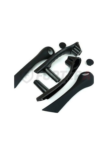 Kapı Ic Kolcak Takımı Sıyah Megane Iı -plastıkkr551