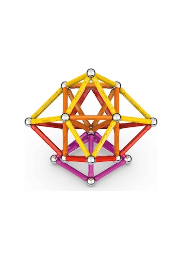 Geomag Manyetik Çubuklar Classic Seri Zeka Oyunu Manyetik Yapı Oyunu 93 Parça