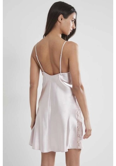 Pierre Cardin 624 Kısa Saten Gecelik 001