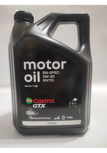 Castrol Gtx 5W-40 Renault Motor Yağı 4 L
