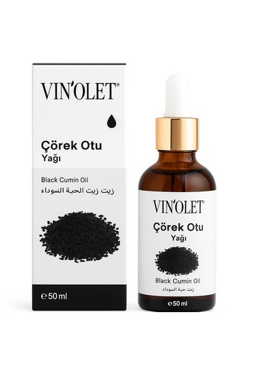 Vinolet Soğuk Sıkım Çörek Otu Yağı 50 Ml 50 ML