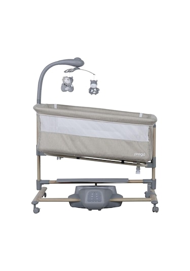 Prego Carmela Elektrikli Anne Yanı Beşik - Bej