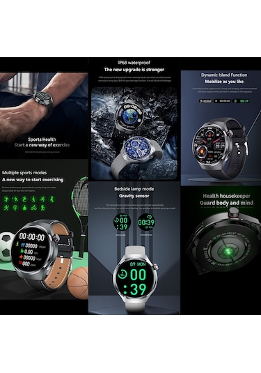 Cbtx Gt4 Akıllı Saat 1.53" Akıllı Saat (İthalatçı Garantili)