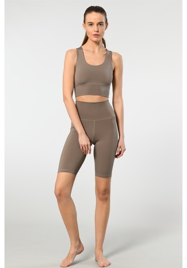 Kadın Süper Yüksek Bel Bisikletçi Tayt 001