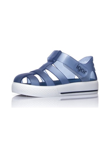 İgor Star Unisex Çocuk Sandalet S10171 Lacivert