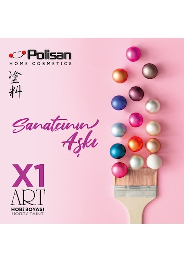 X1 Art Multisurface Hobi Boyası 120 Ml Lila