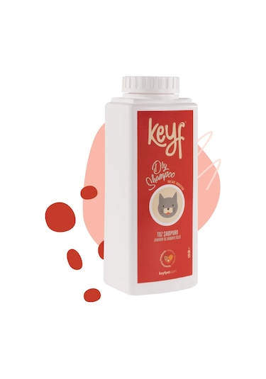 Keyf Kediler için Lavanta Kokulu Kuru Şampuan 125 G