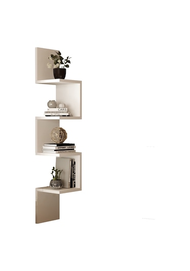 Yurudesign Shelf R9 Modern Duvar Rafı Kitaplık