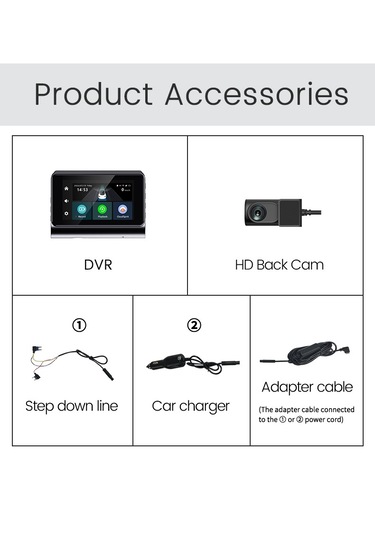 Hb-30 Yeni 4g Uzaktan İzlemeli 2k Araç Kayıt Kamerası