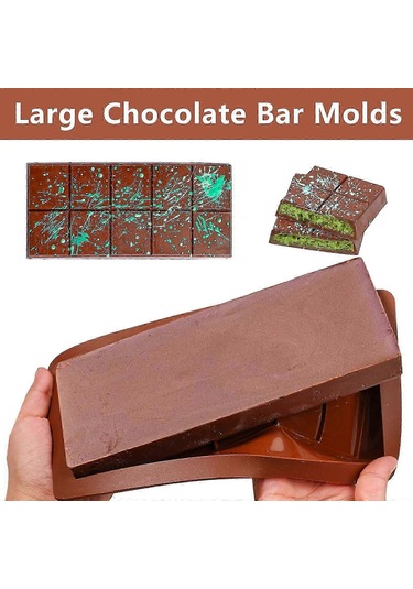Çikolata Kalıpları Silikon Derin, 25 X 13,5 Cm Çikolatalı Kek, Derin Çikolata Kalıbı, Çikolatalı Kek, Pralin Yapımı İçin 3 Adet Diğer