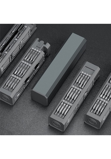 Leasetake 44'ü 1 Arada Çok İşlevli Tornavida Seti Onarım Aracı Cep Telefonu Bilgisayar Onarım Tornavida Hediye