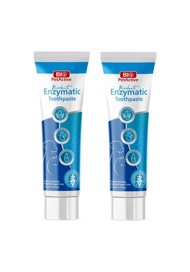 Bio Petactive Biodent Enzymatic Kedi Ve Köpekler Için Özel Diş Macunu 100 Ml X 2 Adet