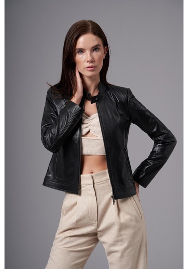 Brigida Siyah Deri Mont 211574 001