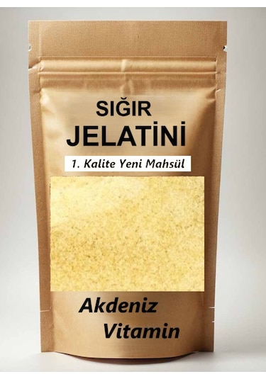 Akdeniz Vitamin % 100 Sığır Jelatini 100 G