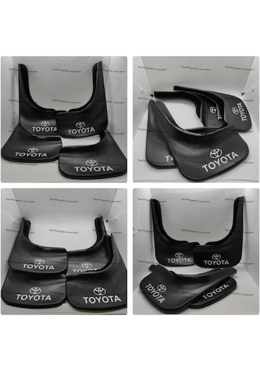 Toyota Uyumlu Corolla 1998-2002 4lü Paçalık Çamurluk Tozluk TYT1UX006