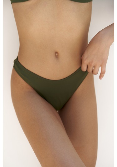 Bintang Düz Kesim Haki Bikini Altı Haki