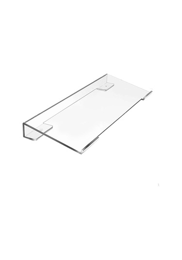 Eğimli Bilgisayar Klavye Standı, Tepsi Tutucu, Kaymaz Akrilik Hafif Pc