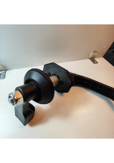 Atlastek Metal Hava Santral Jeneratör Kompresör Kabin Ağır Panel Kol Kilit - Plastik Düz Dil Kilitlenmeyen Anahtarsız