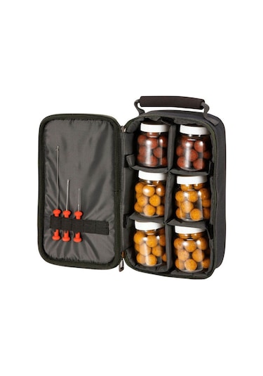 K-Karp 6 Cans Bait Bag Yem Çantası Yeşil
