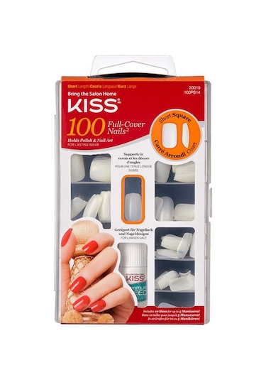 Kiss Renksiz Takma Tırnak 100'lü Paket