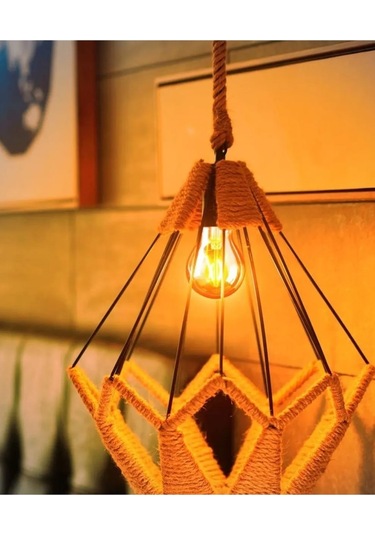 G45 Rustik Led Ampul 4w E27 Duy 2700k Amber Cam Dekoratif Vintage