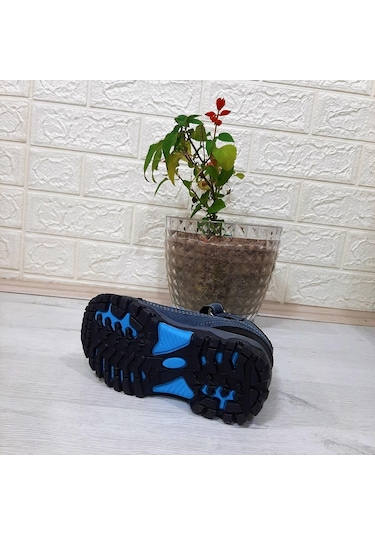 Abay Prostar Mavi Renk Kaymayan Cırtlı Erkek Çocuk Bot 001