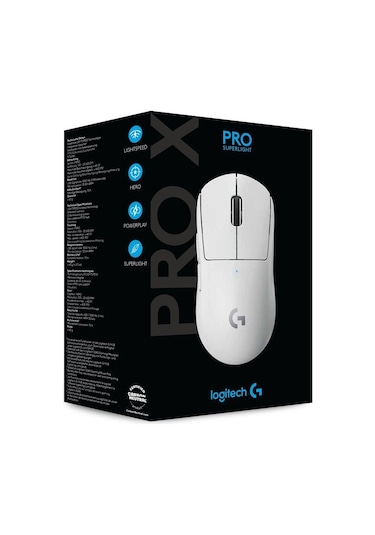 Logitech G Pro X Superlight Kablosuz Optik Oyuncu Mouse Beyaz