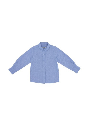 Panço Erkek Çocuk oxford Gömlek Mavi 2321bk06021-3678 001