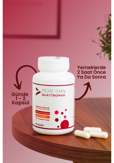 Quattromag Magnezyum Kompleks 60 Kapsül