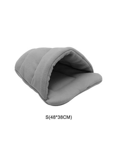 Leezsing Pet Kedi Köpek Uyku Tulumu Sıcak Yumuşak Köpek Yatağı Diz Yuvası Pet Uyku Yastığı