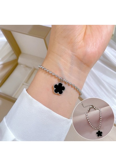 Jzcat Titanyum Çelik Hip Hop Bilezik Altın Moda Temperament Basit Bilezik-gsl33 Metalik