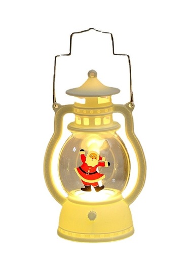 Soulader Yılbaşı Parti Feneri Dekoratif Işık Midilli Figürü Ev Süs Aksesuarı Kırmızı