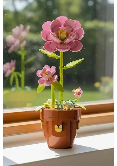 Dostoys Pembe Japon Gülü Botanik Koleksiyonu 315 Parça