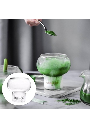 Homyl Şeffaf Kokteyl Cam Kahve Çay Bira Suyu Yoğurt Süt 300ml Temizlemek