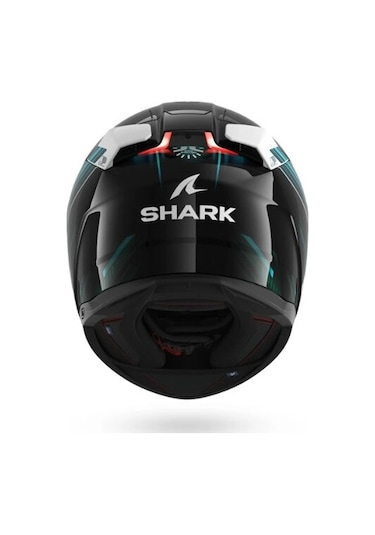 Shark Skwal İ3 Lıght-blur Siyah-kırmızı-mavi Kapalı Kask Ledli Model Parlak Siyah-mavi
