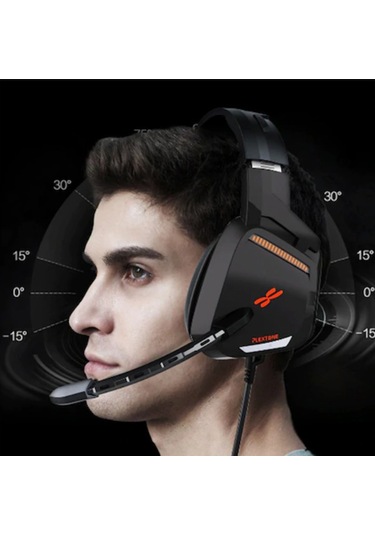 Plextone G800 Teleskopik Kablolu Kulak Üstü Oyuncu Kulaklığı