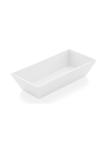 Güral Porselen Merid 15x10x5 Cm Kayık Tabak Mer15ky 1 Adet - Beyaz