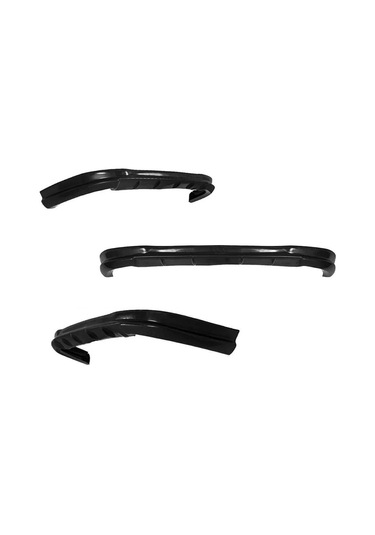 Ford Courier Arka Ek Difüzör Siyah Plastik 2014 2015 2016 2017 2018 Arka-difizör-bodykit-ek-karlık