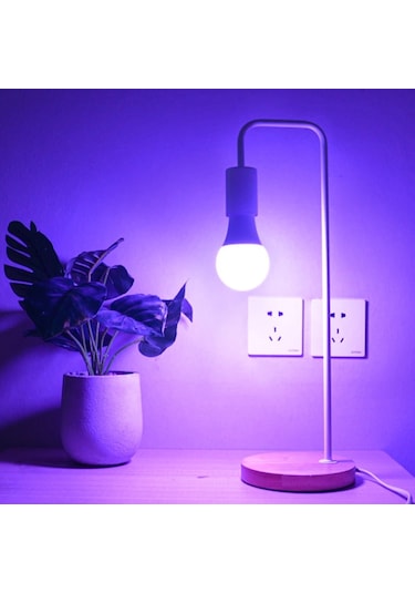 Buffer 9w Uzaktan Kumandalı 15 Farklı Renk Seçenekli Led Ampul Renkli