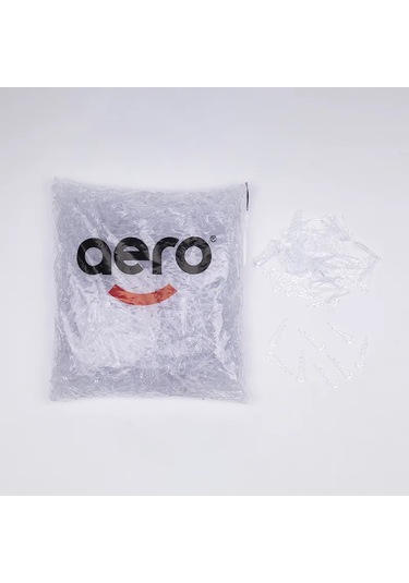 Aero Gömlek Klipsi 38 Mm Şeffaf 2.000 Adet Şeffaf