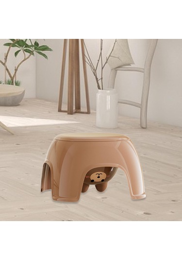 Suntek Çocuk Sandalyesi Masa İç Mekan Dış Kullanımı Yatak Kahverengi