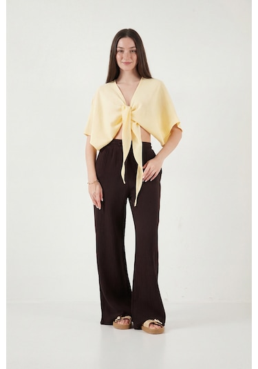 Lela Bayan Bolero 5866354 Sarı Sarı